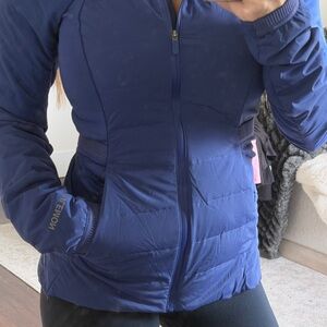 lululemon athletica Women's Navy Puffer Jacket